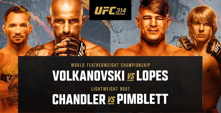 UFC 314 - 12th April, 2025