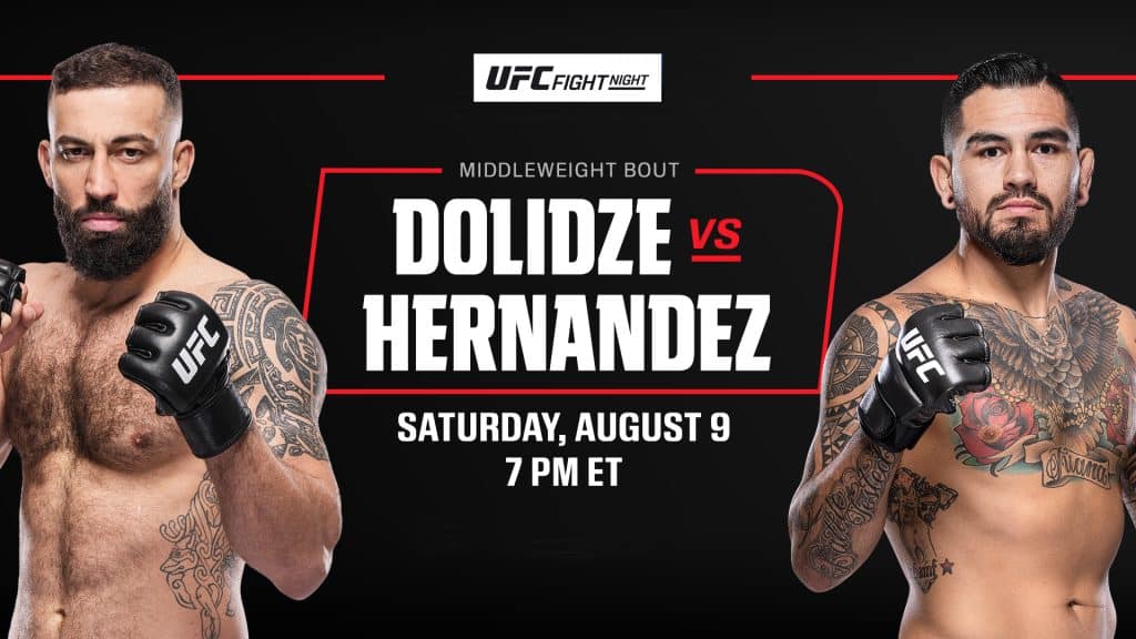 UFC on ESPN 72: Dolidze vs. Hernandez