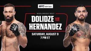UFC on ESPN 72: Dolidze vs. Hernandez