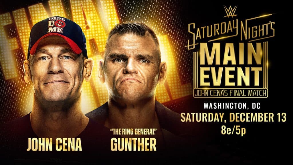 WWE Saturday Night’s Main Event 12/13/25
